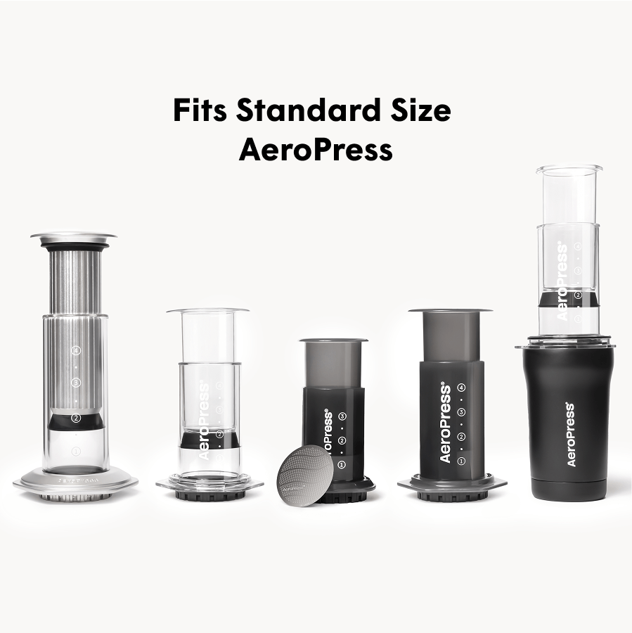 AeroPress Stainless Steel Filter - Standard - Reusable Coffee Filter for Everyday Brewing