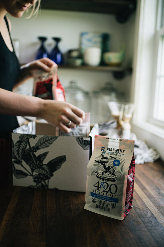 Organic 4&20 French Roast - Roasted Coffee for Everyday Home Brewing