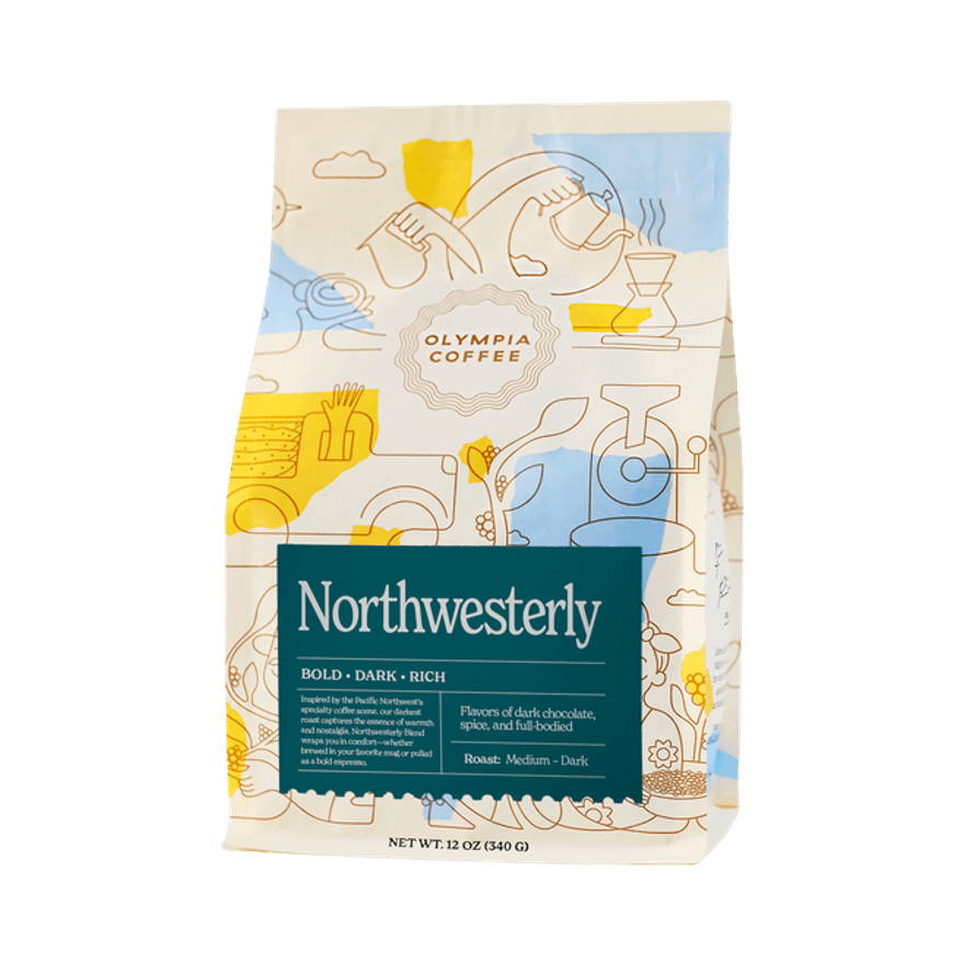 Northwesterly Blend 12 oz - Roasted Coffee for Everyday Home Brewing