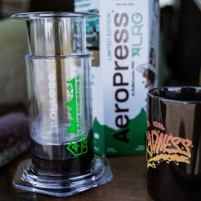 AeroPress Clear Coffee Press - LRG - Coffee Press for Smooth Everyday Brewing
