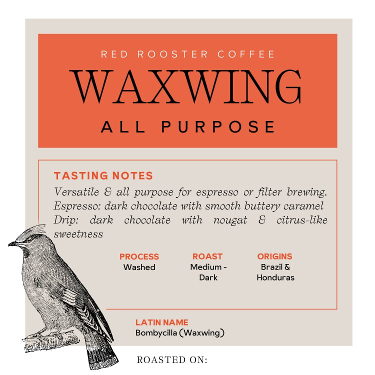 Waxwing All-Purpose Blend - Roasted Coffee for Everyday Home Brewing