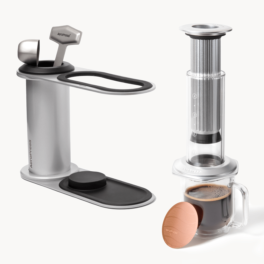 AeroPress Premium 20th Anniversary Bundle - Coffee Brewing Bundle for Complete Preparation