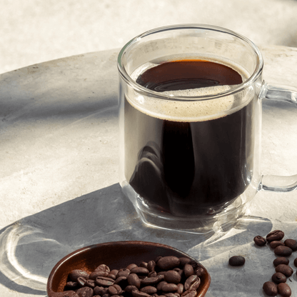AeroPress Double Wall Glass Coffee Mug - 2 Pack - Coffee Drinkware for Home and Travel