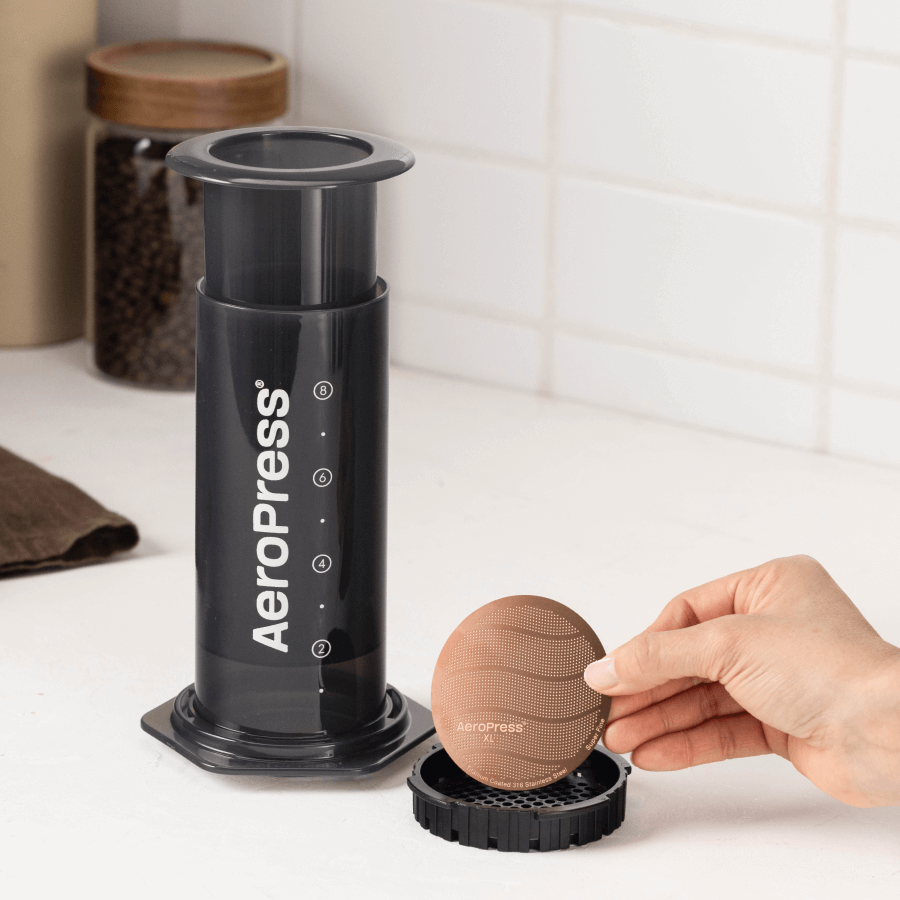 AeroPress Gold Tone Filter - XL - Reusable Coffee Filter for Everyday Brewing