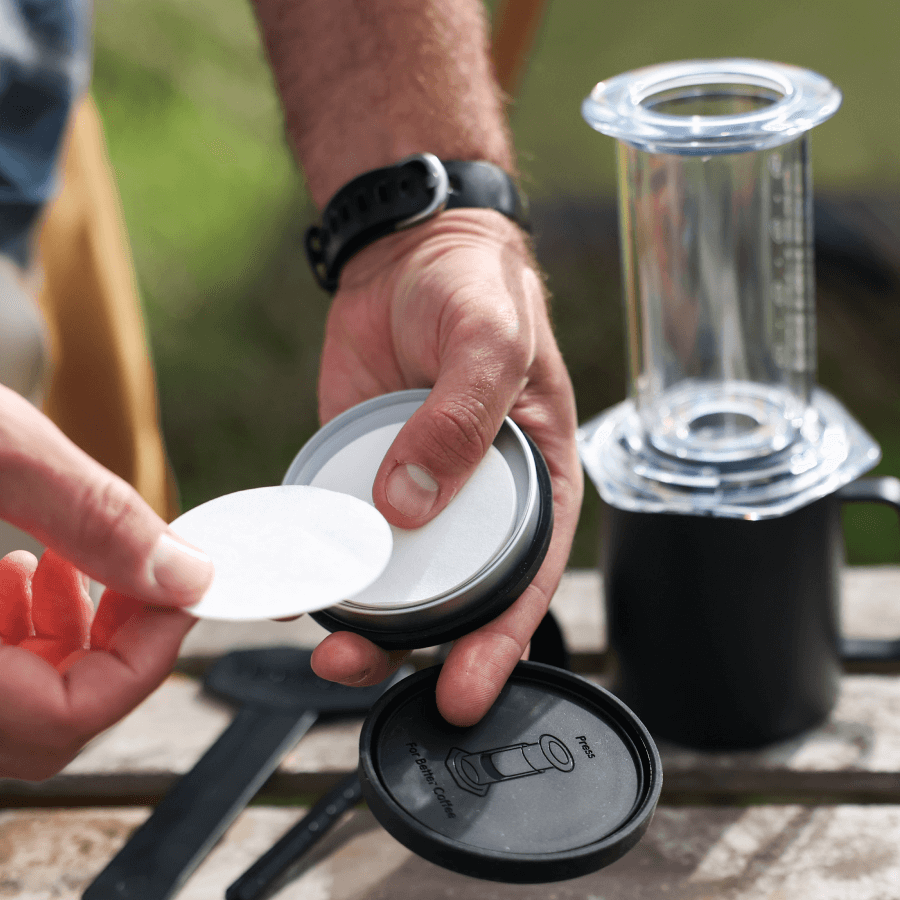 AeroPress Travel Coffee Mug - Stainless Steel - Coffee Drinkware for Home and Travel