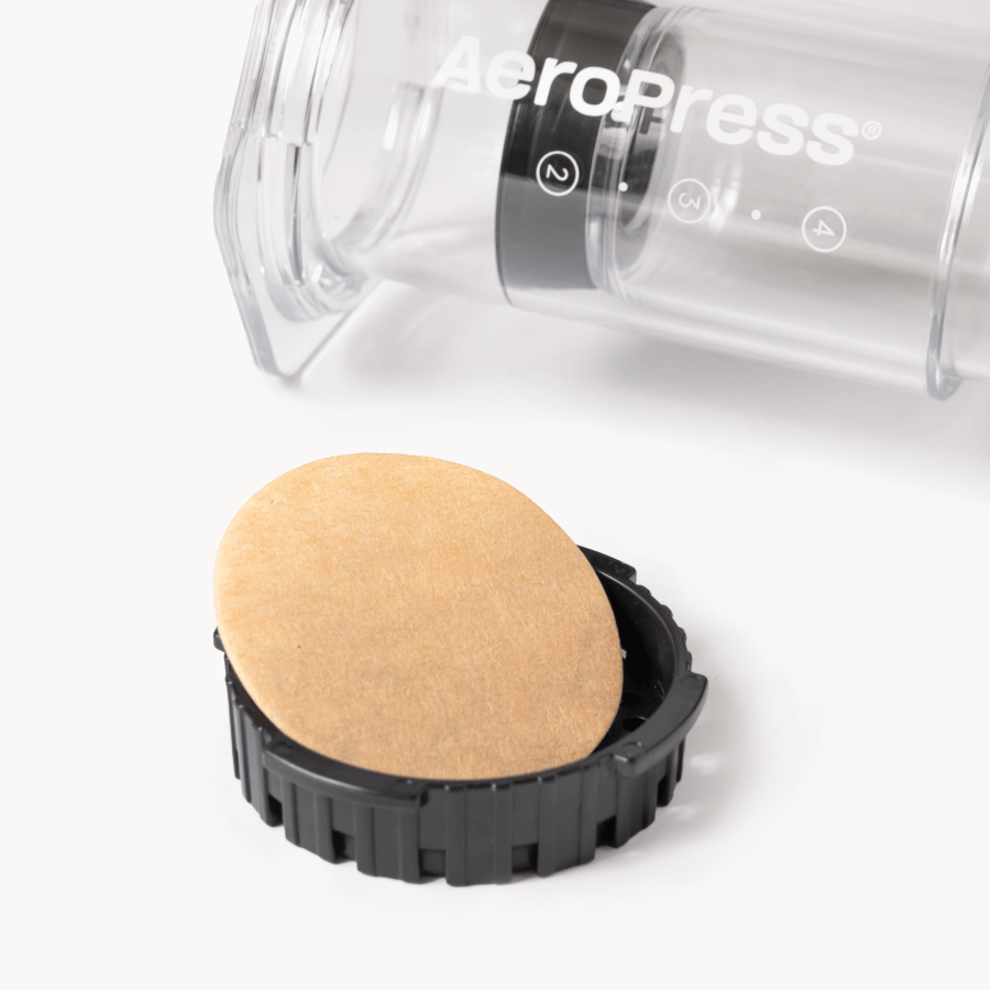 AeroPress Natural Paper Micro-Filters - Standard - Reusable Coffee Filter for Everyday Brewing