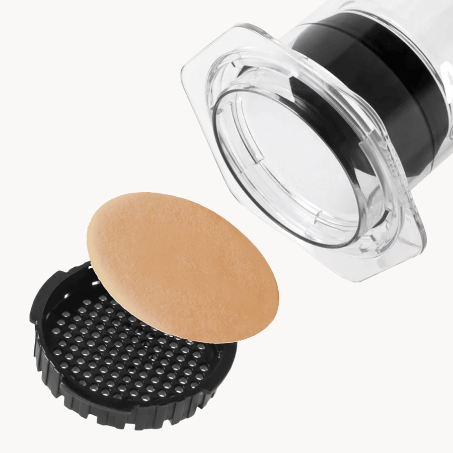 AeroPress Natural Paper Micro-Filters - XL - Reusable Coffee Filter for Everyday Brewing