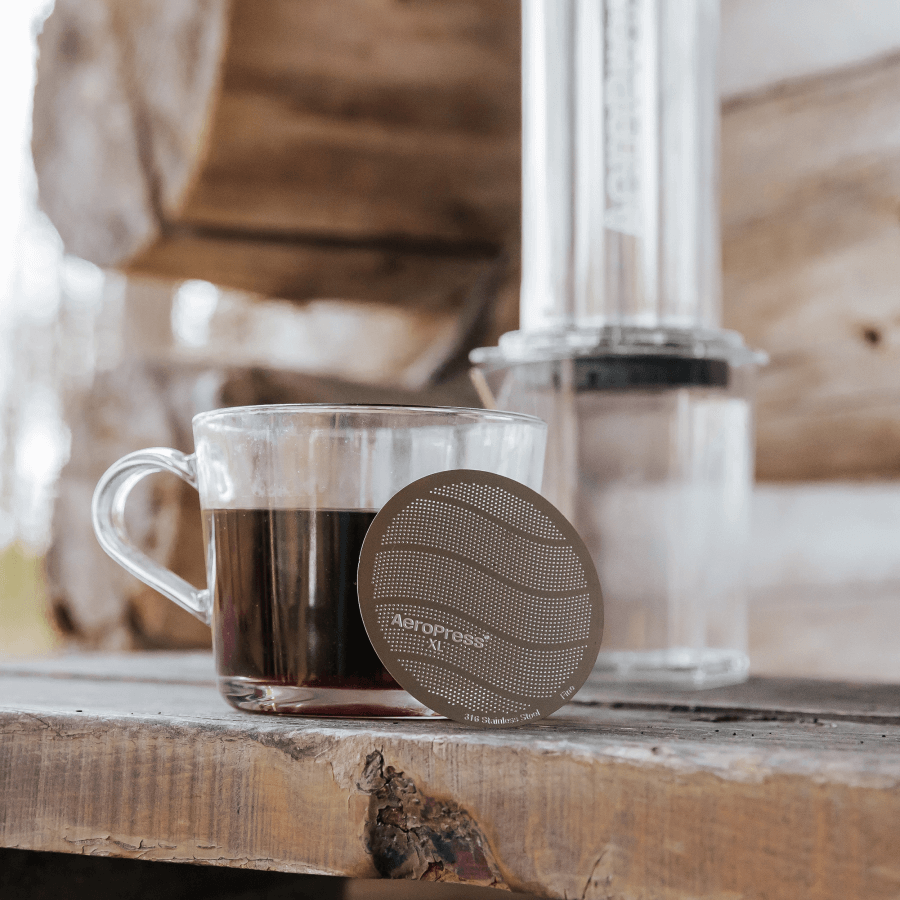 AeroPress Stainless Steel Filter - XL - Reusable Coffee Filter for Everyday Brewing
