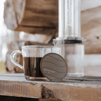 AeroPress Stainless Steel Filter - XL - Reusable Coffee Filter for Everyday Brewing