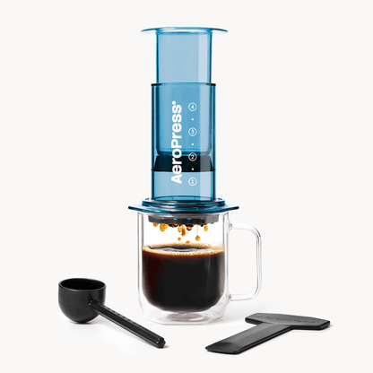 AeroPress Coffee Maker - Clear & Colors - Coffee Press for Smooth Everyday Brewing