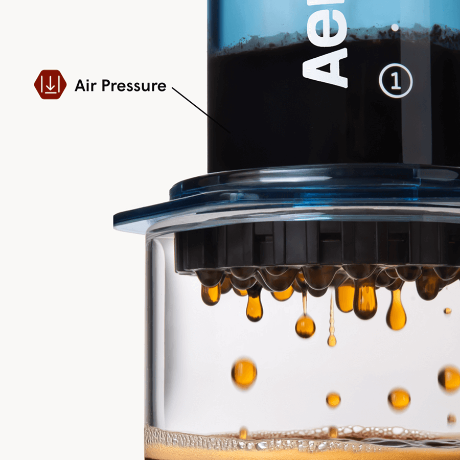 AeroPress Coffee Maker - Clear & Colors - Coffee Press for Smooth Everyday Brewing