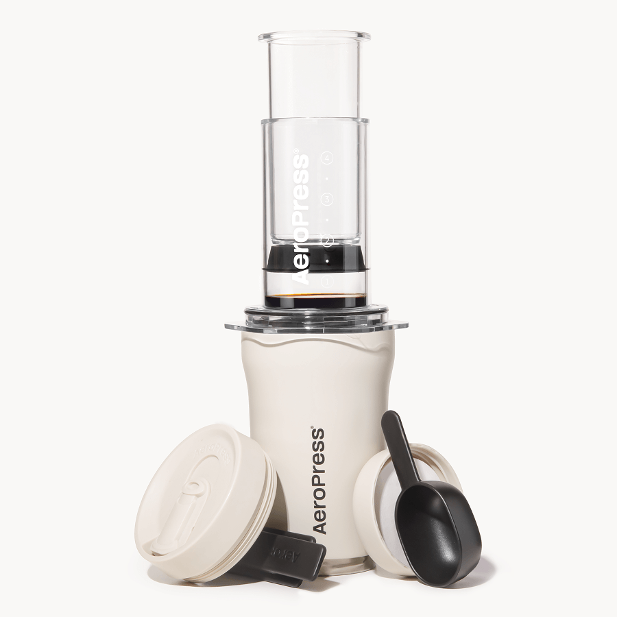AeroPress Coffee Maker - Go Plus - Coffee Press for Smooth Everyday Brewing