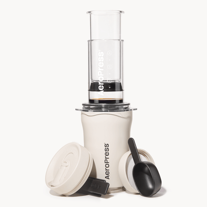 AeroPress Coffee Maker - Go Plus - Coffee Press for Smooth Everyday Brewing
