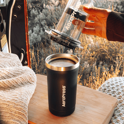 AeroPress Coffee Maker - Go Plus - Coffee Press for Smooth Everyday Brewing