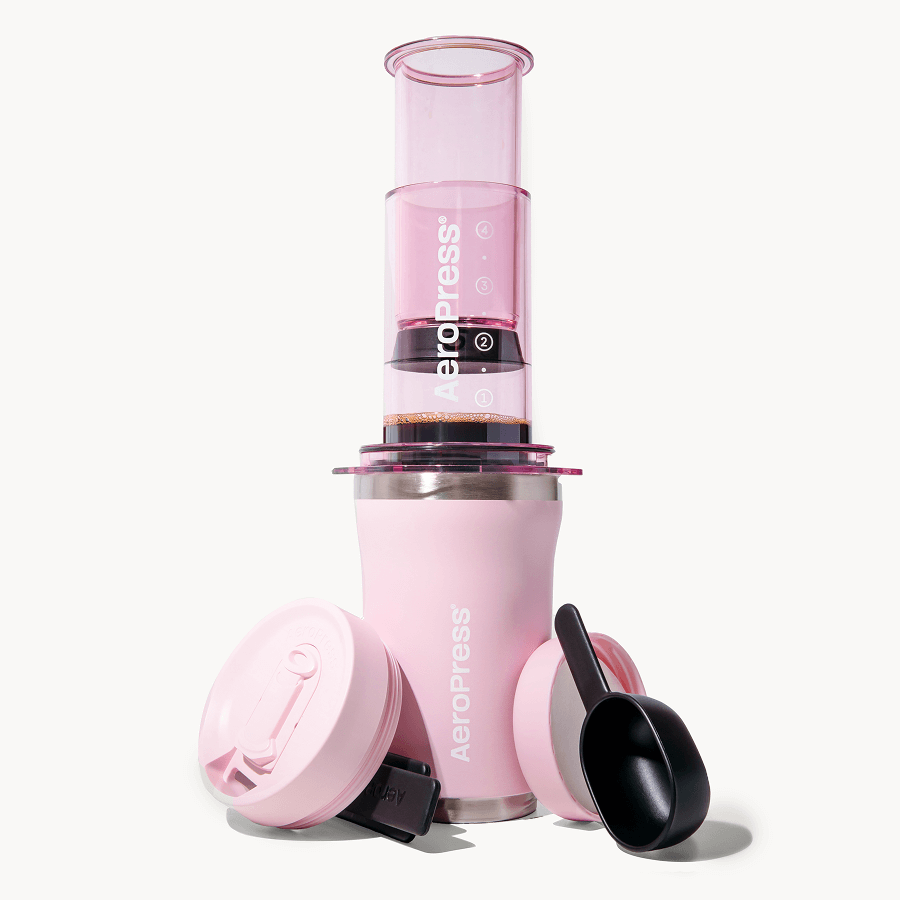 AeroPress Coffee Maker - Go Plus - Coffee Press for Smooth Everyday Brewing