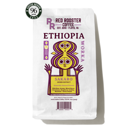 Ethiopia Worka Sakaro Anaerobic Natural - Roasted Coffee for Everyday Home Brewing
