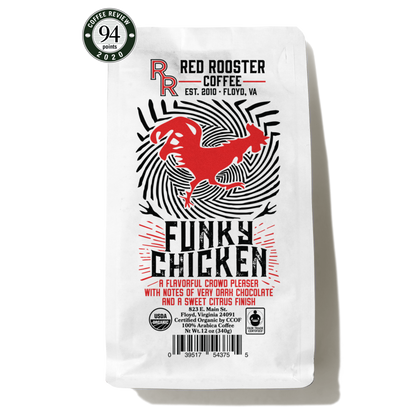 Organic Funky Chicken - Roasted Coffee for Everyday Home Brewing