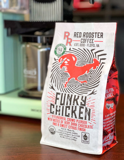 Organic Funky Chicken - Roasted Coffee for Everyday Home Brewing
