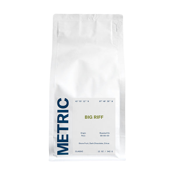 Big Riff 12 oz - Roasted Coffee for Everyday Home Brewing
