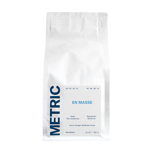 En Masse 12 oz - Roasted Coffee for Everyday Home Brewing
