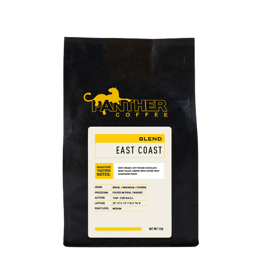 East Coast Espresso 12 oz - Coffee Press for Smooth Everyday Brewing