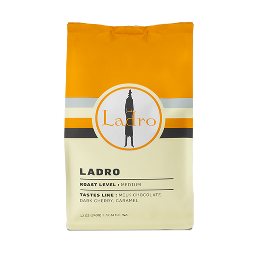 Ladro Espresso 2 lb - Coffee Press for Smooth Everyday Brewing
