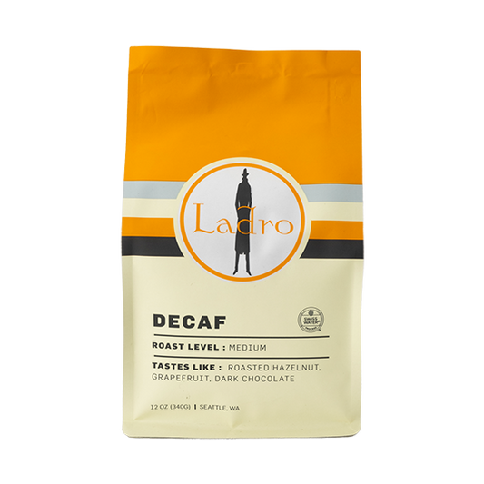 Ladro Decaf 2 lb - Roasted Coffee for Everyday Home Brewing
