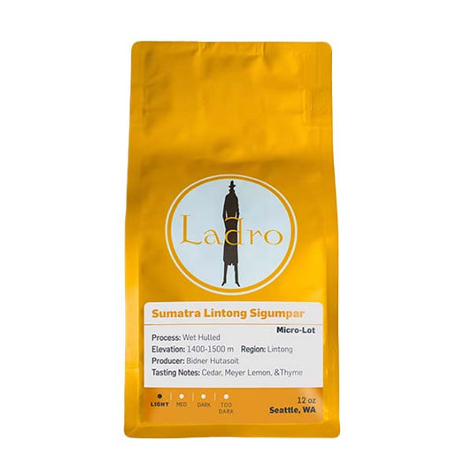 Sumatra Lintong Sigumpar 12 oz - Roasted Coffee for Everyday Home Brewing
