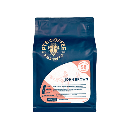 John Brown 10 oz - Roasted Coffee for Everyday Home Brewing