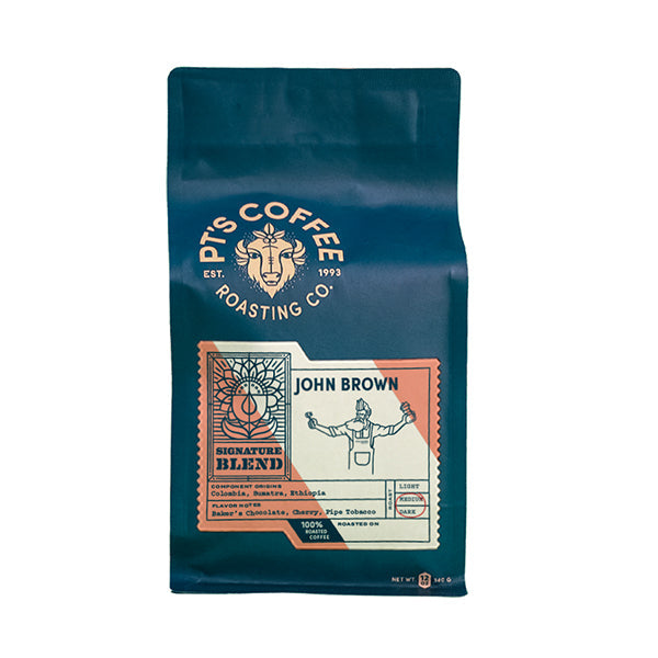 John Brown 12 oz - Roasted Coffee for Everyday Home Brewing
