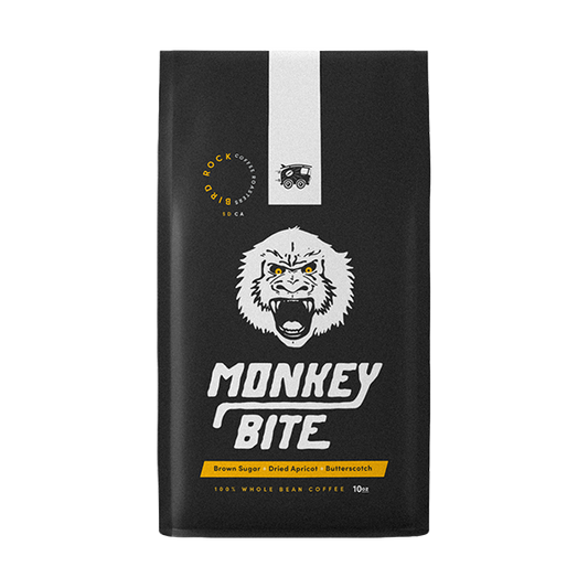 Monkey Bite Espresso 2 lb - Coffee Press for Smooth Everyday Brewing