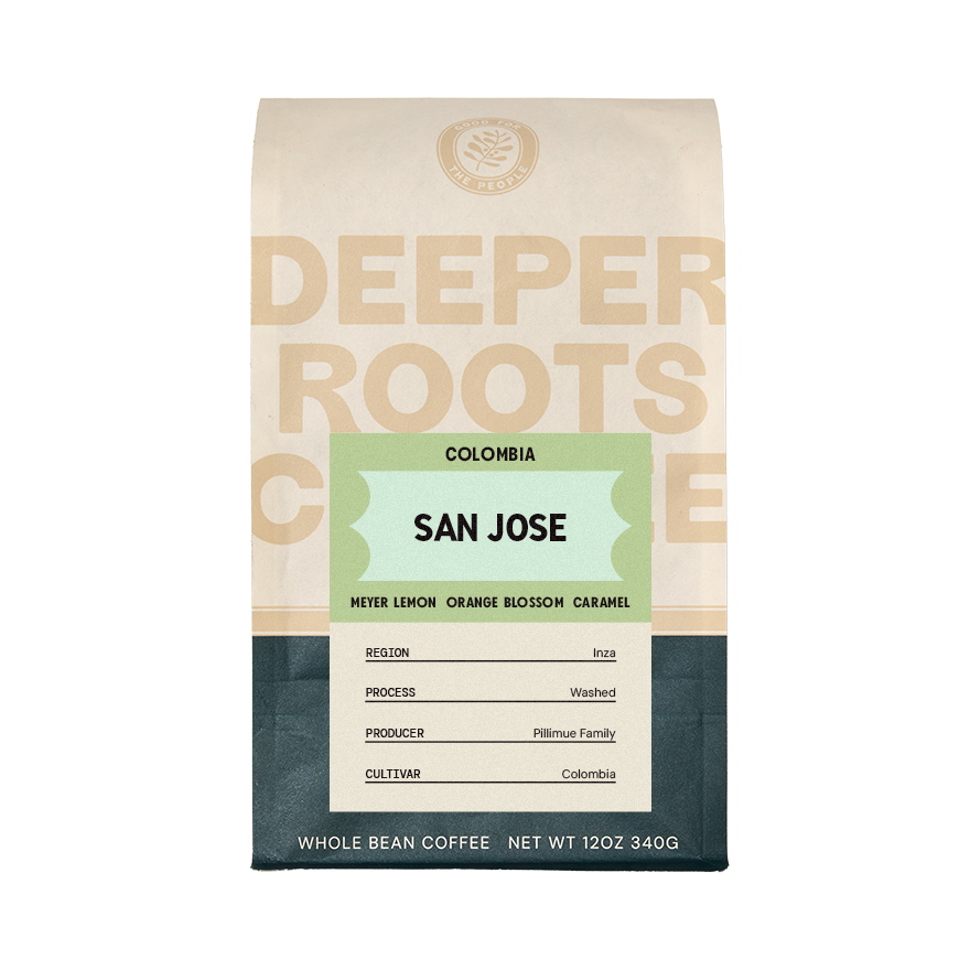Colombia San Jose 12 oz - Roasted Coffee for Everyday Home Brewing
