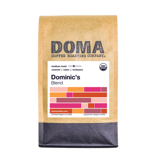 Dominic’s 12 oz - Roasted Coffee for Everyday Home Brewing