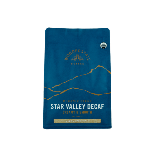 Organic Star Valley Decaf 1.5 lb - Roasted Coffee for Everyday Home Brewing