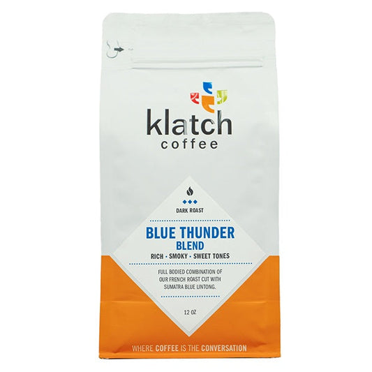Blue Thunder Blend 12 oz - Roasted Coffee for Everyday Home Brewing