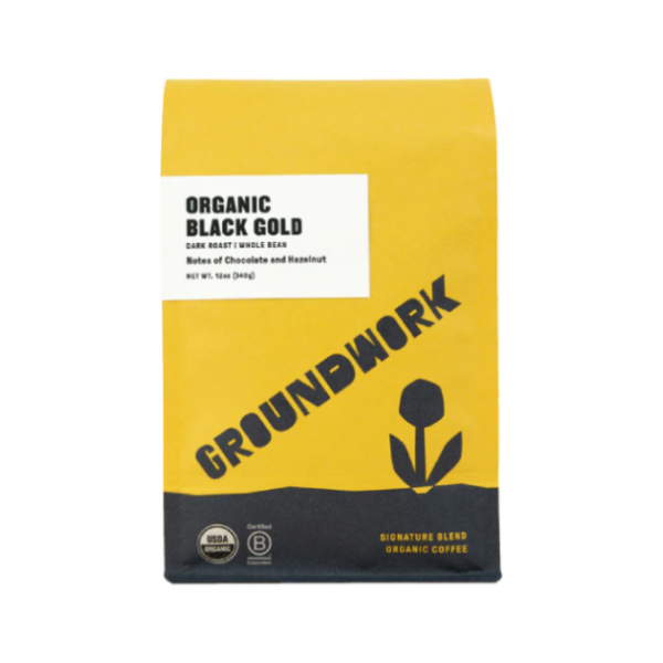 Black Gold 12 oz - Roasted Coffee for Everyday Home Brewing