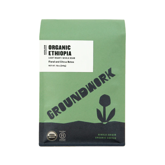 Ethiopia Heirloom 12 oz - Roasted Coffee for Everyday Home Brewing