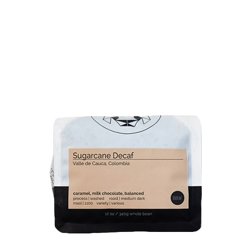 Sugarcane Decaf 12 oz - Roasted Coffee for Everyday Home Brewing
