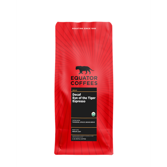 Decaf Eye Of The Tiger 2 lb - Roasted Coffee for Everyday Home Brewing