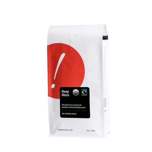 Deep Disco Fairtrade Organic 2 lb - Roasted Coffee for Everyday Home Brewing