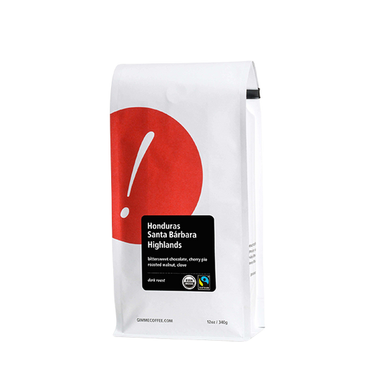 Honduras Santa Barbara Highlands Dark Org FT 12 oz - Roasted Coffee for Everyday Home Brewing
