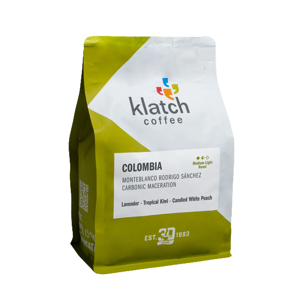 Colombia Monteblanco Rodrigo Sanchez 2 lb - Roasted Coffee for Everyday Home Brewing