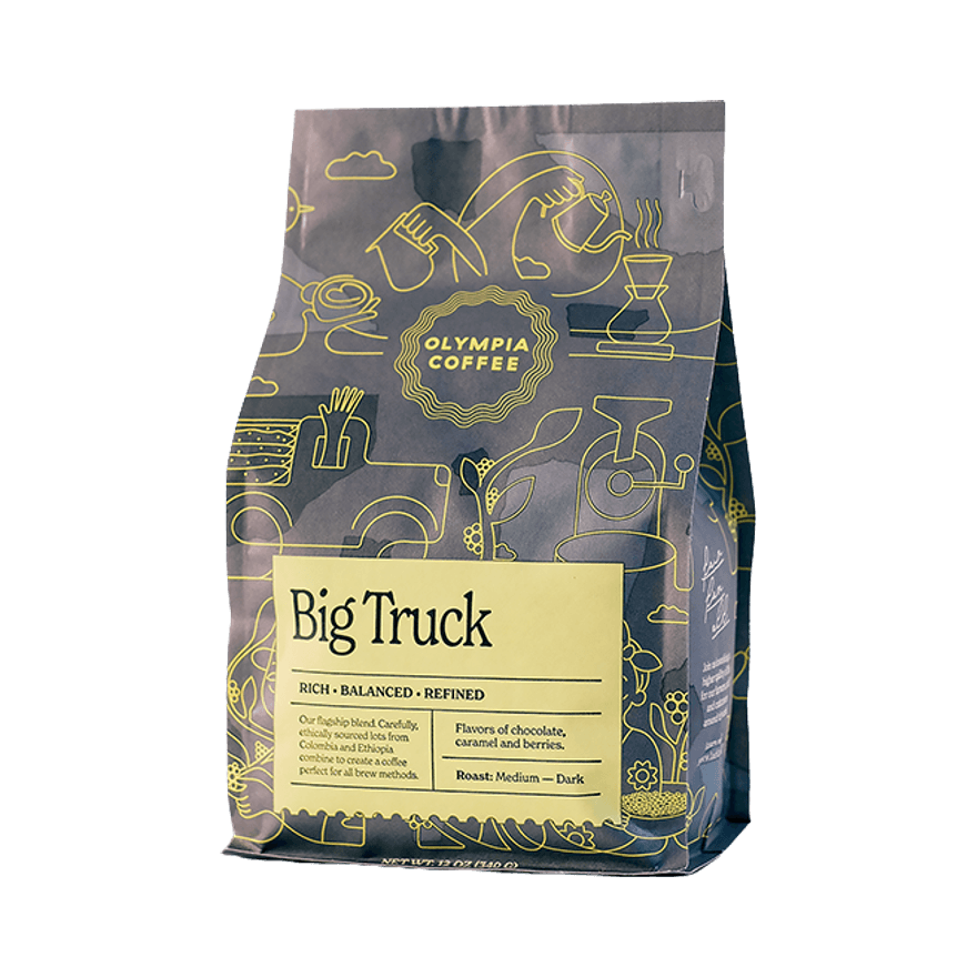 Big Truck 2 lb - Roasted Coffee for Everyday Home Brewing