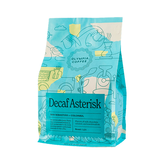 Decaf Asterisk 2 lb - Roasted Coffee for Everyday Home Brewing