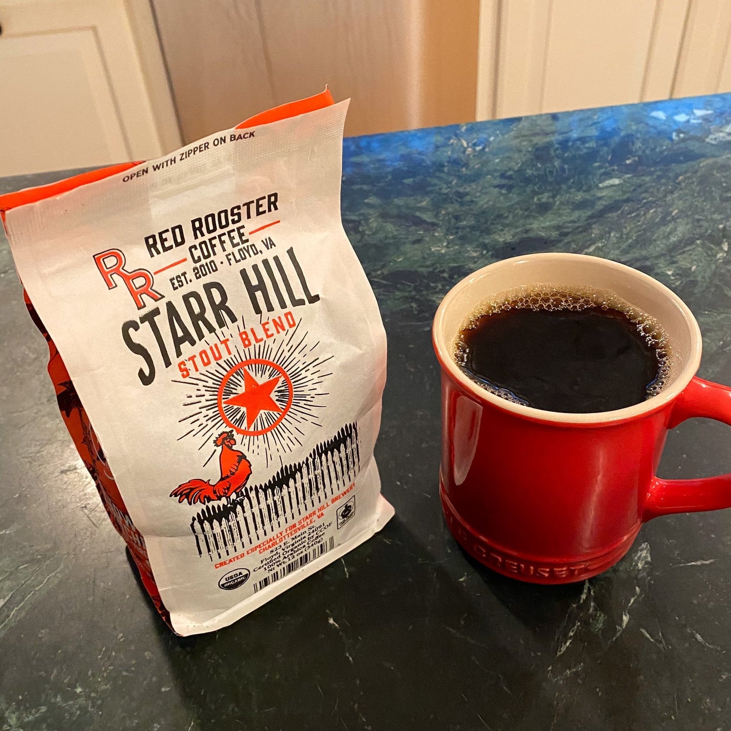 Organic Starr Hill Stout Blend - Roasted Coffee for Everyday Home Brewing